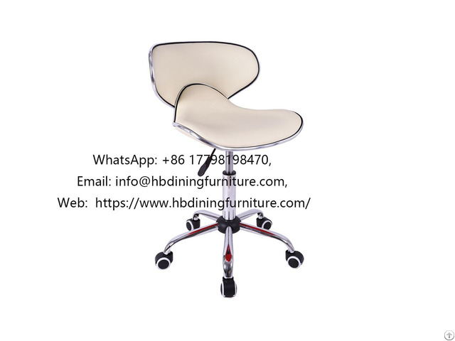 Leather Lifting And Rotating Five Claw Office Chair