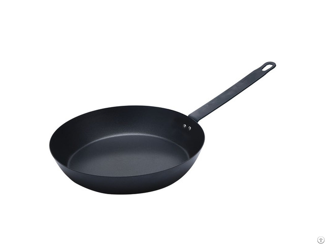 Black Carbon Steel Frying Pan Imesh K29