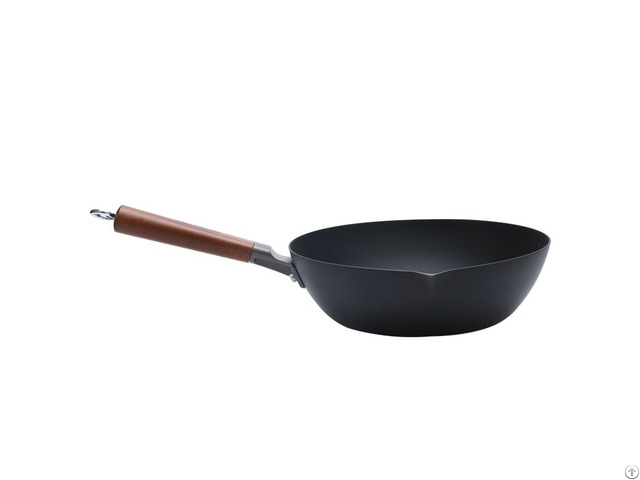 Flat Bottom Wok Pan Imesh K2803