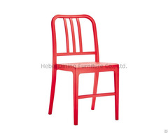 Manufacturer Supply Colorful Full Plastic Dining Chair With Backrest For Home