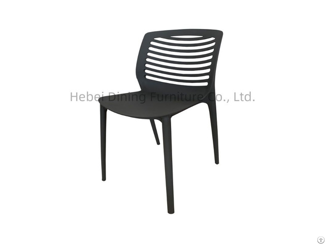 Colorful Restaurant Chair Modern White Kitchen Pp Event Plastic Stackable Dining Chairs