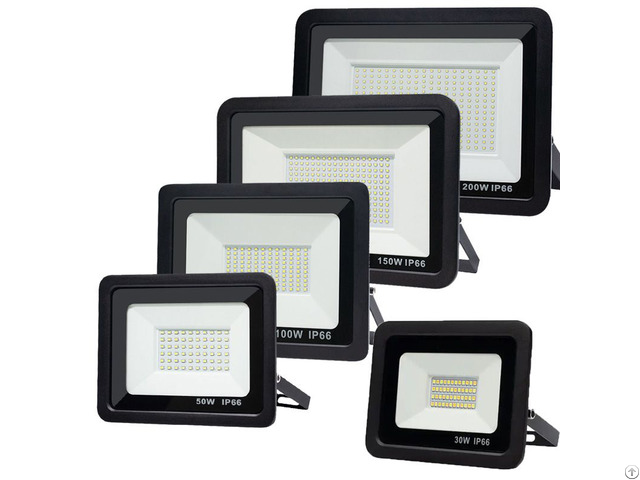 Super Bright Outdoor Lights 30w 50w 100w 150w 200w 300w Spotlight Ip66 Waterproof Led Flood Light