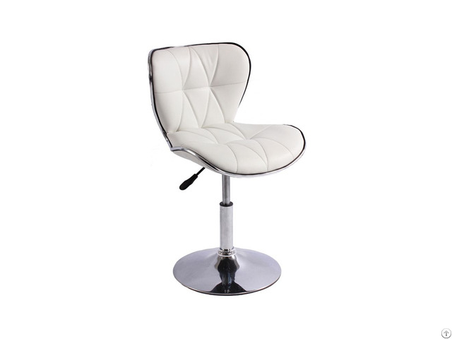 Swivel Pu High Stool With Backrest For Home Dc U62s