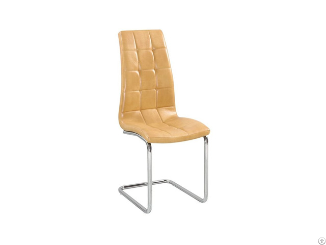 Pu Leather Dining Chair With High Backrest Dc U17