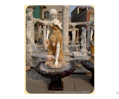 Beatiful Woman Statue Marble Water Fountain For Outdoor Or Indoor Decoration Factory Supplier