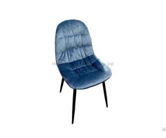 Fabric Upholstered Dining Chair Painting Legs