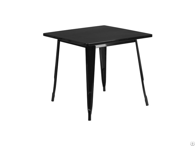 Square Iron Dining Table Dt T06