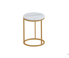 Metal Frame Marble Dining Table Dt S06