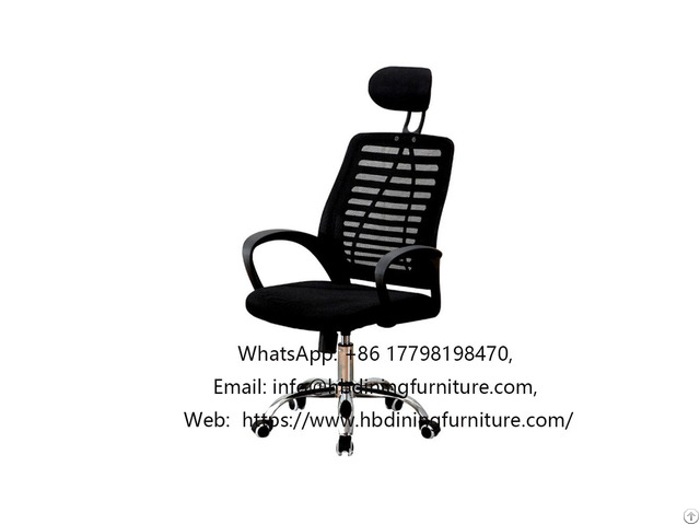 Mesh Office Chair With Headrest