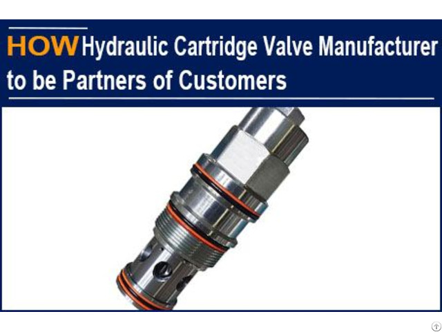 How Hydraulic Cartridge Valve Manufacturer To Be Partners Of Customers