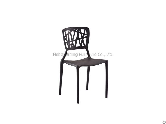 Colorful Hollow Plastic Dining Chair