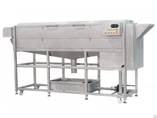 Root Vegetable Large Capacity Potato Washing And Peeling Machine