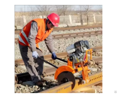 Portable Rail Cutting Machine Petrol Engine Railway Cut Equipment For Track Maintenance
