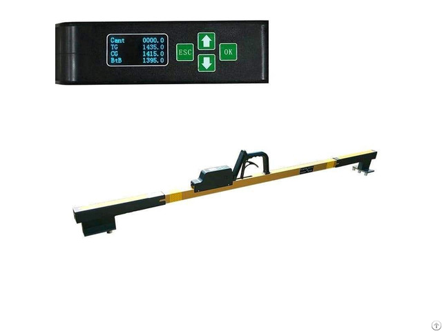 Digital Track Gauge For Checking The Measuring Distance