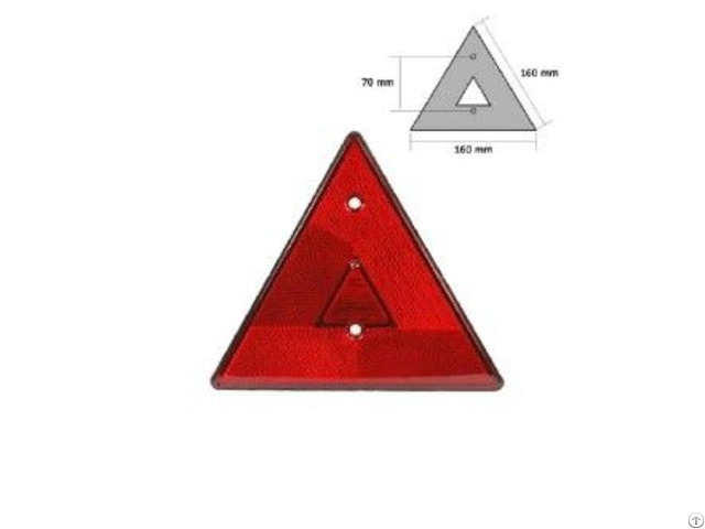 Triangle Plastic Reflector