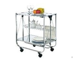 Two Tier Foldable Trolley