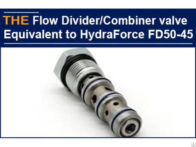 Flow Divider Combiner Valve Equivalent To Hydraforce Fd50 45