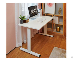Electric Height Adjustable L Shaped Desk