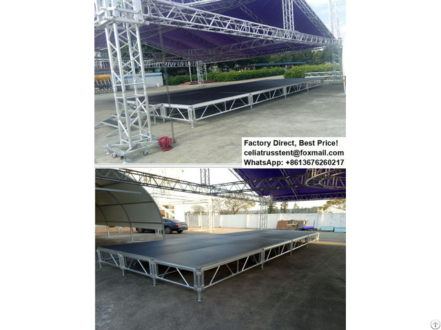 Portable Modular Stage Size Outdoor Staging Unit Price