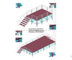 Stage Stair With Handrail Design Staging System Price