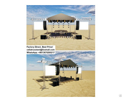 Aluminum Truss Roof Tent Systems Stage Tech Beam Trusses For Event
