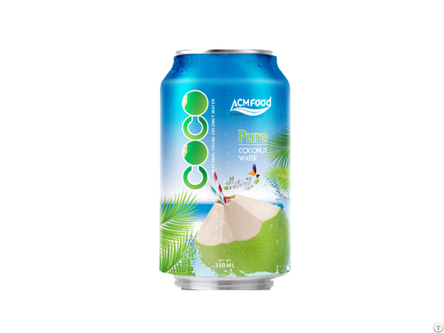 330ml Can Pure Original Coconut Water From Acm Food