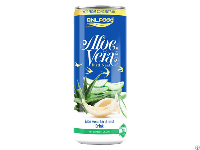 250ml Premium Aloe Drink With Bird Nest From Vietnam