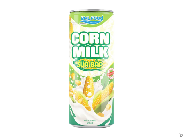 250ml Canned High Quality Corn Milk Drink From Vietnam