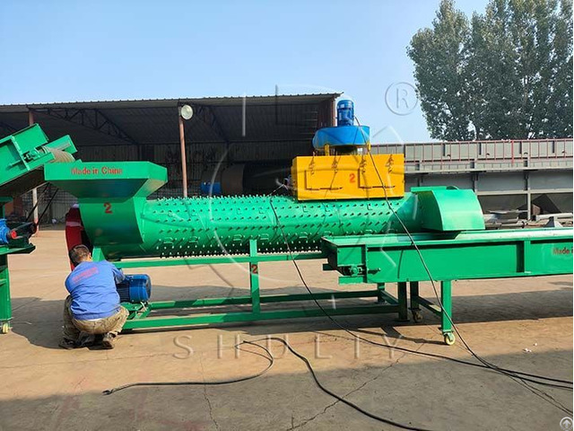 Plastic Label Removing Machine