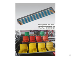 Guardrail Bleachers With Plastic Seat Spectator Seats