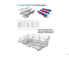 Aluminum Structure Bleachers Seats With Plastic Chairs Supplier From China