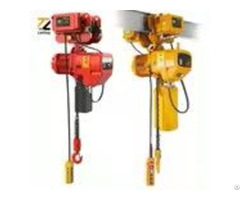 Fast Lift Speed 220v 3 Phase Electric Chain Hoists With Remote Control Handle For Industrial Use