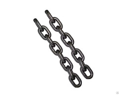 High Strength Alloy Steel Round Chain Calibrated G80 Lifting Chains For Industrial Use