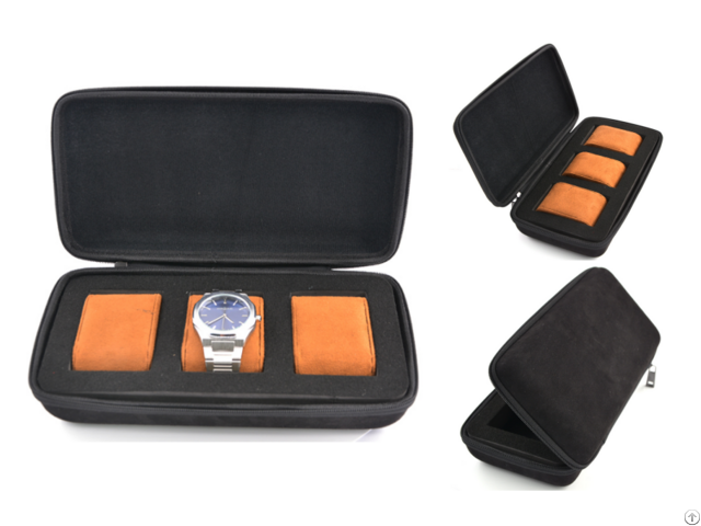 Three Compartment Watch Storage Bag Eva Cases