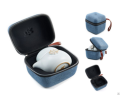 Eva Portable Tea Set Outdoor Travel Hard Case Organizer Carrying Bag