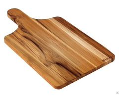 Teak Wood Cutting Board With Handle