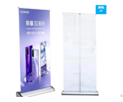 Teardrop Retractable Banners Wide Aluminum Roll Up Banner Stand