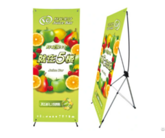 Korean Style Portable X Banner Stand For Trade Shows
