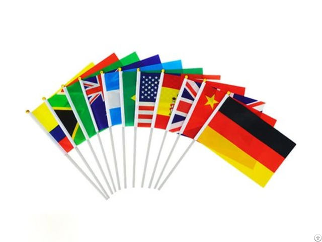 Custom Printed Hand Waving Flag For Various Events