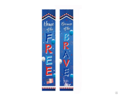 Christmas Banners Decoration Door Hanging Banner Sign