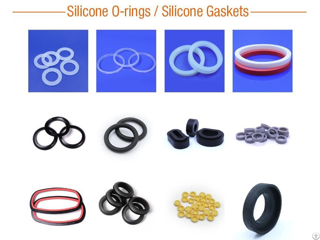 Custom Silicone Gaskets Seals O Rings