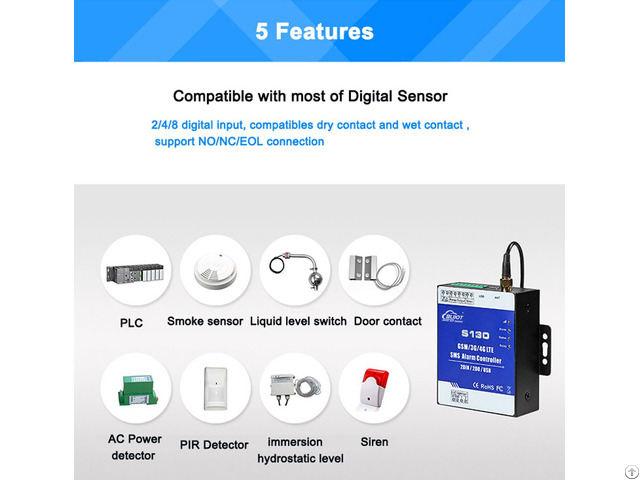 Sms Remote Control Alarm S130 For Oil And Gas Pipelines