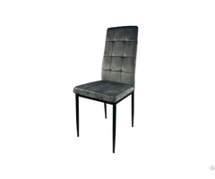 Kitchen Chair With Four Legged Frame In Synthetic Leather