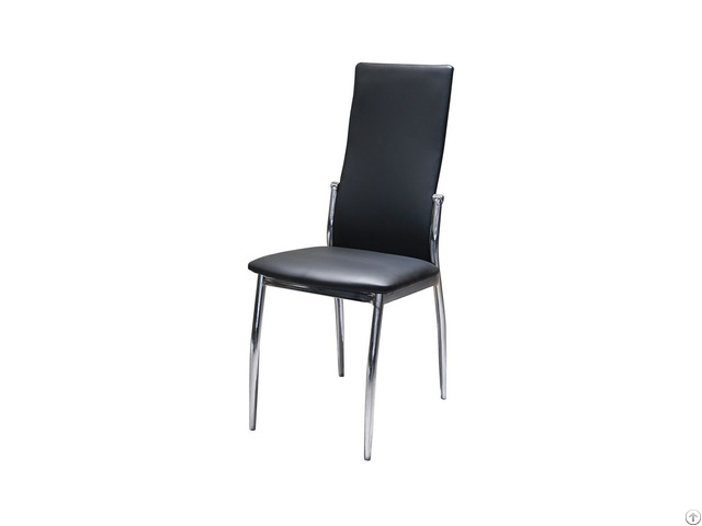 Pu High Back Leather Iron Leg Conference Chair