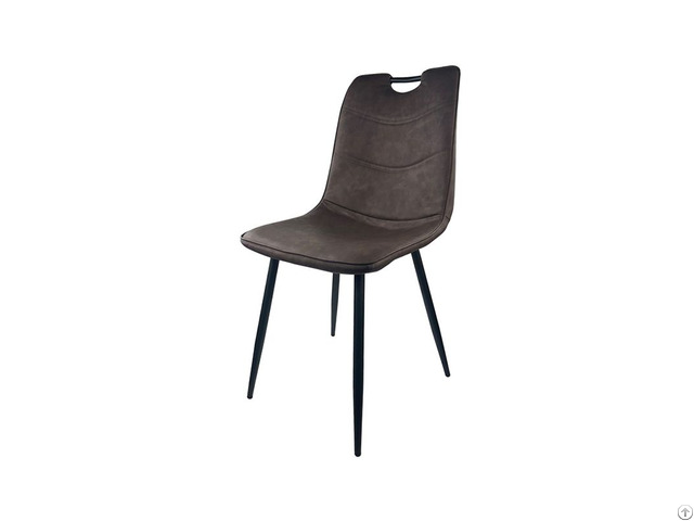 Leather Style Water Drop Shape Dining Chairs