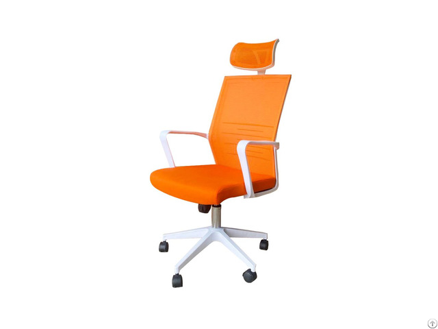 Ergonomic Chair Office Orange High Rebound