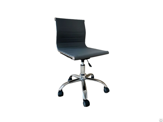 Pu Swivel Chair Nylon 5 Star Base With Casters