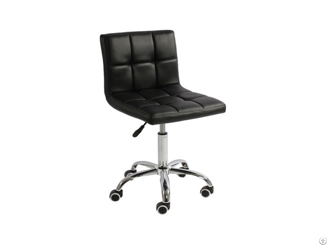 Leather Office Chair Swivel With Backrest