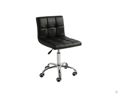 Leather Office Chair Swivel With Backrest