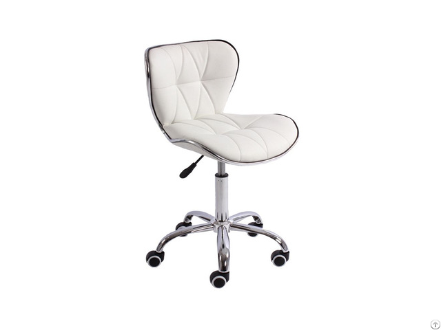 Swivel Leather Office Chair With Footrest